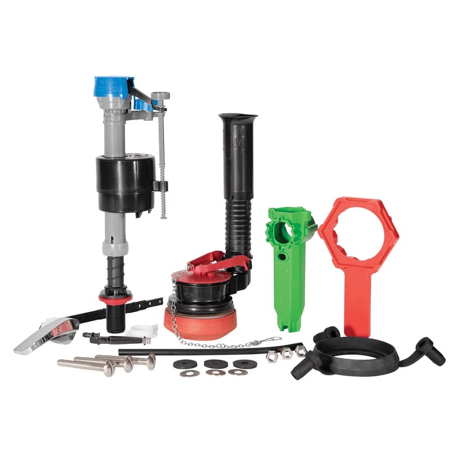 Fluidmaster K-400H-021 Universal 2" Everything Toilet Repair Kit with Installation Tools, New, 1-Pack, Weight 1.97 lbs.