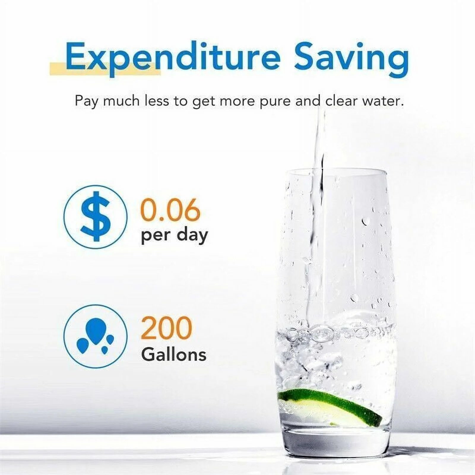 Refrigerator Water Filter, 4-Pack Replacement Z899