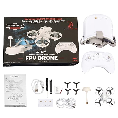 Mini FPV Drone Kit with Goggles for Beginners B7060