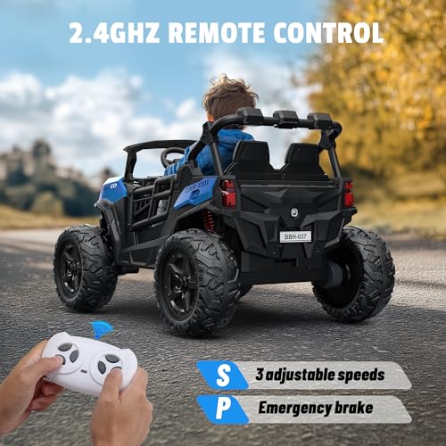 24V 2 Seater Ride on Car Truck, 4WD, Remote Control, Pink C7603