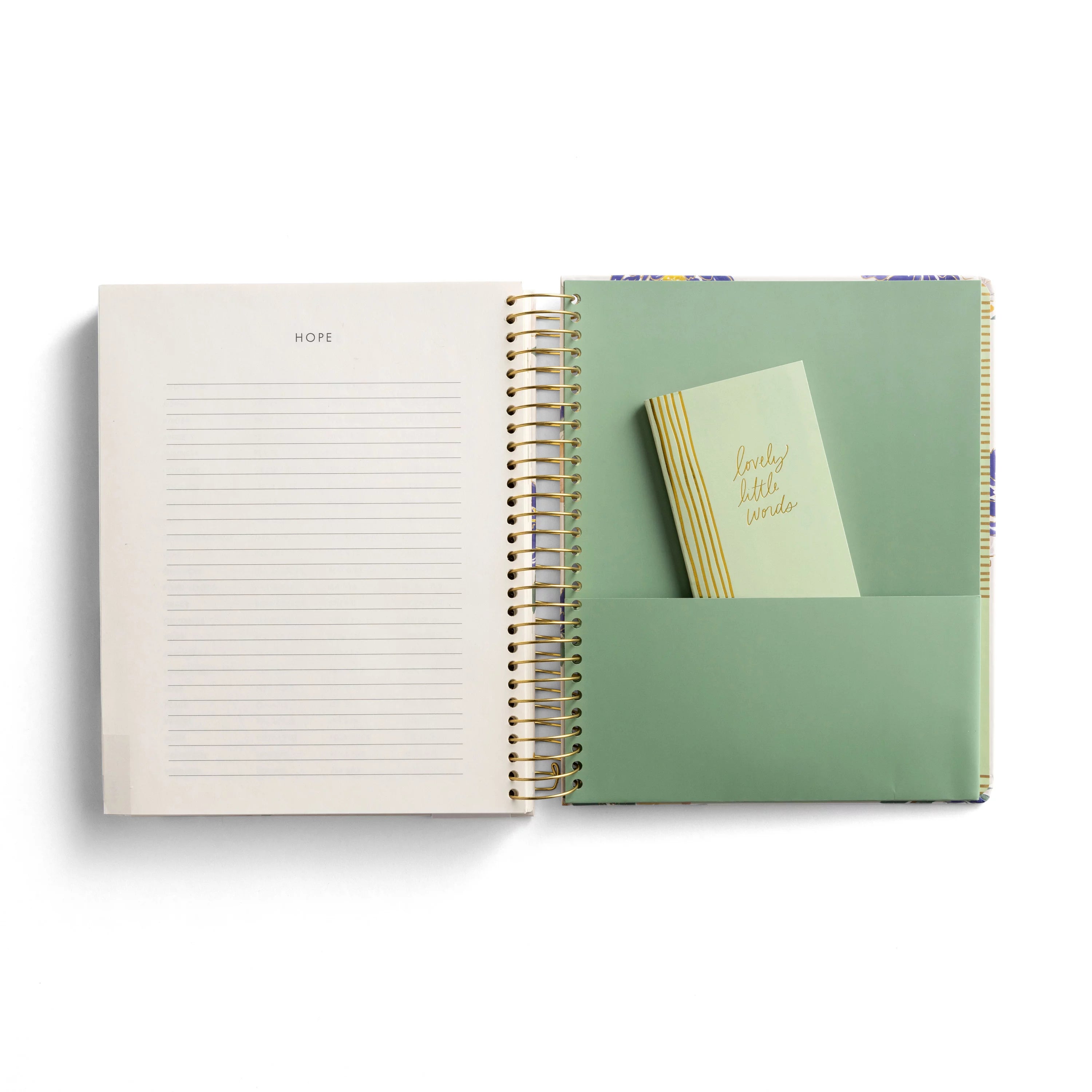 18 Month Floral Devotional Planner, Spiral Bound S28958