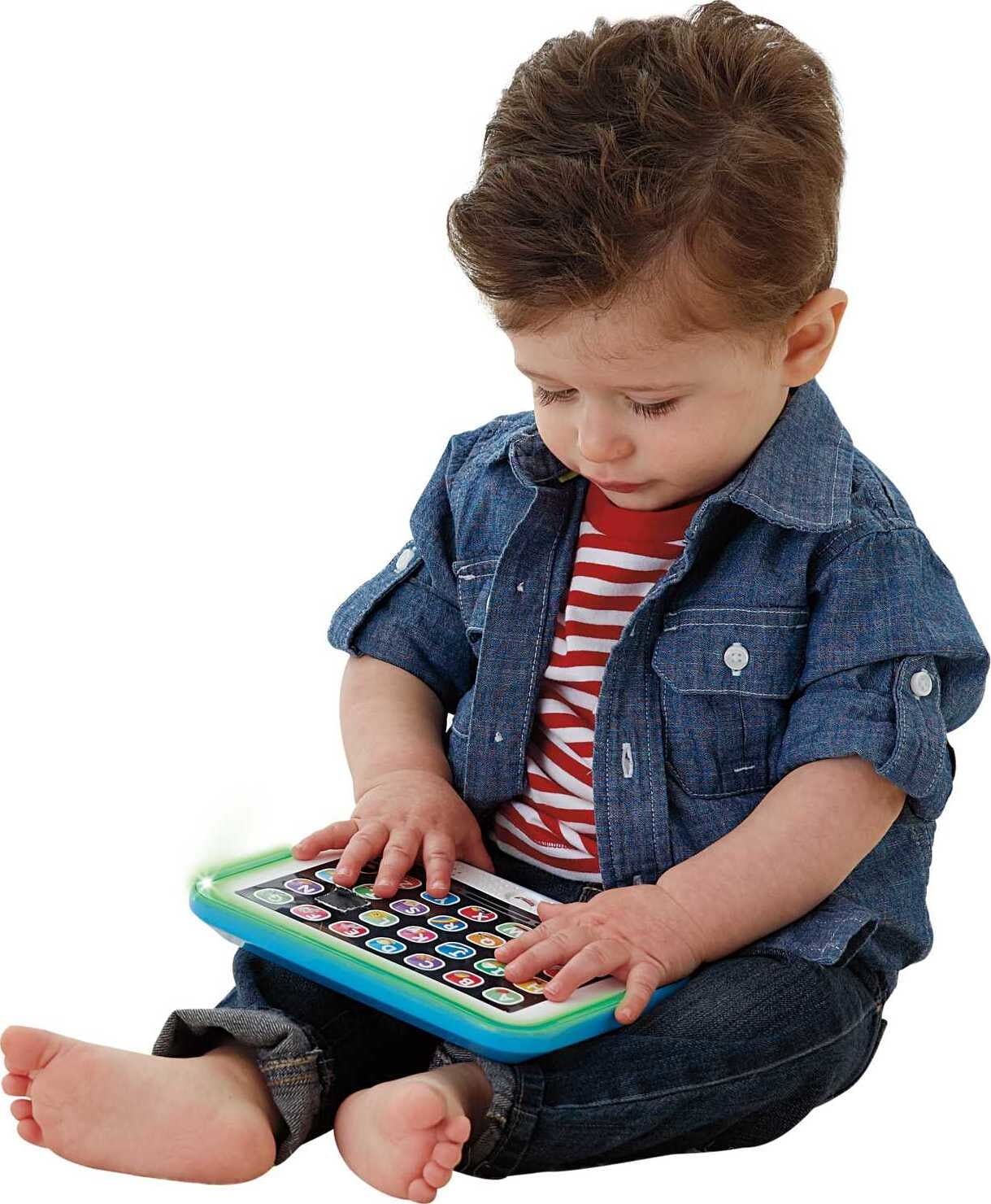 Pretend Tablet Learning Toy with Lights and Music for Baby and Toddler F97631