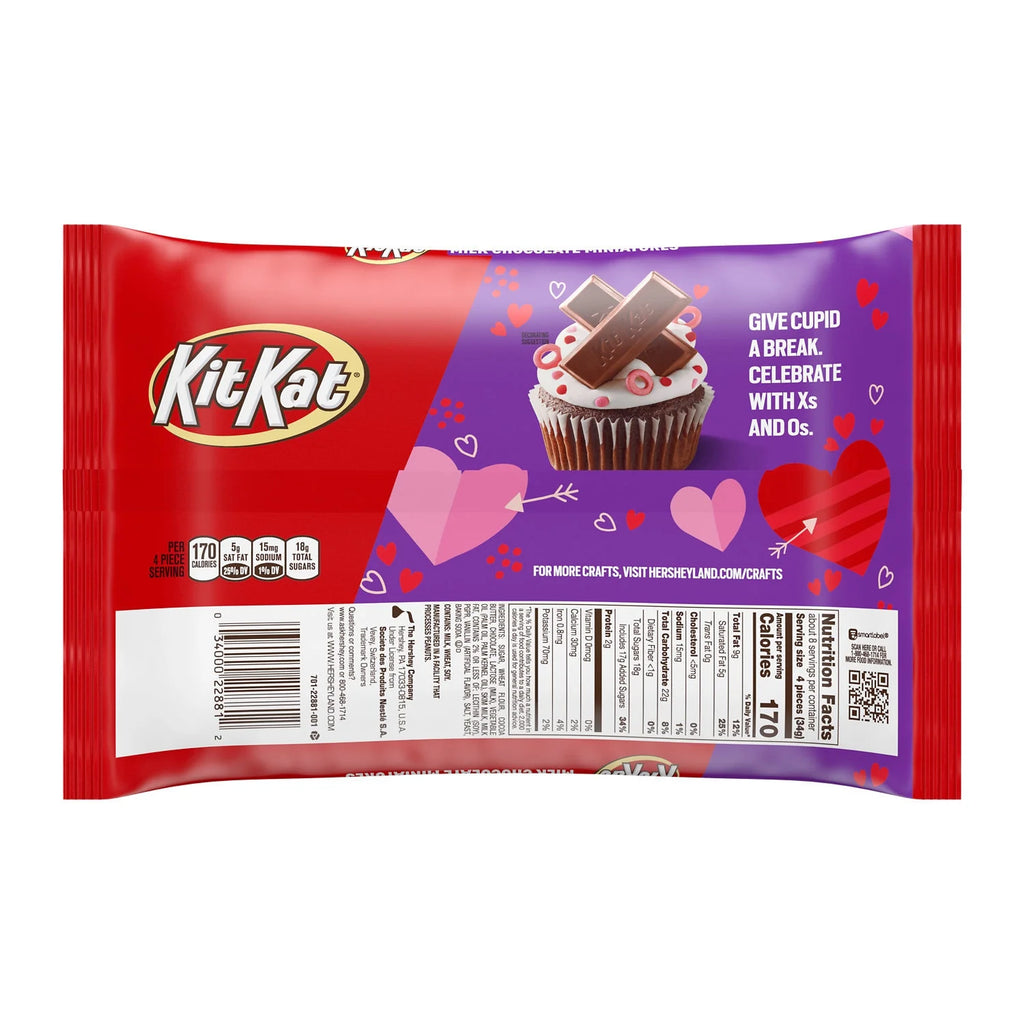 Milk Chocolate Wafer Valentine's Day Candy, 9.6 oz Bag H6071