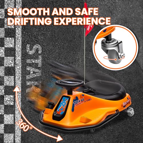 24V Electric Go Kart Drifting Car with 360° Rotation L71704