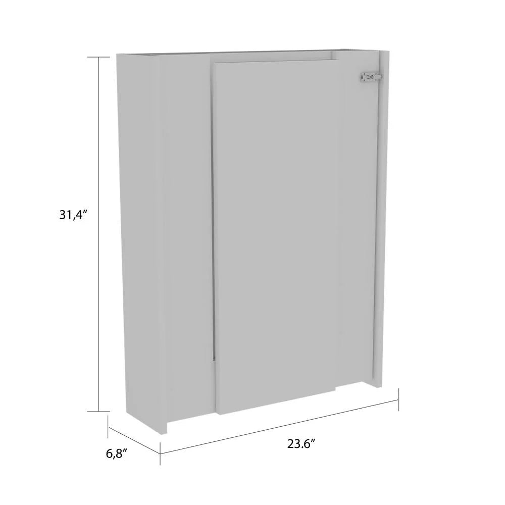 Foldable Wall Desk Table, White Z887940
