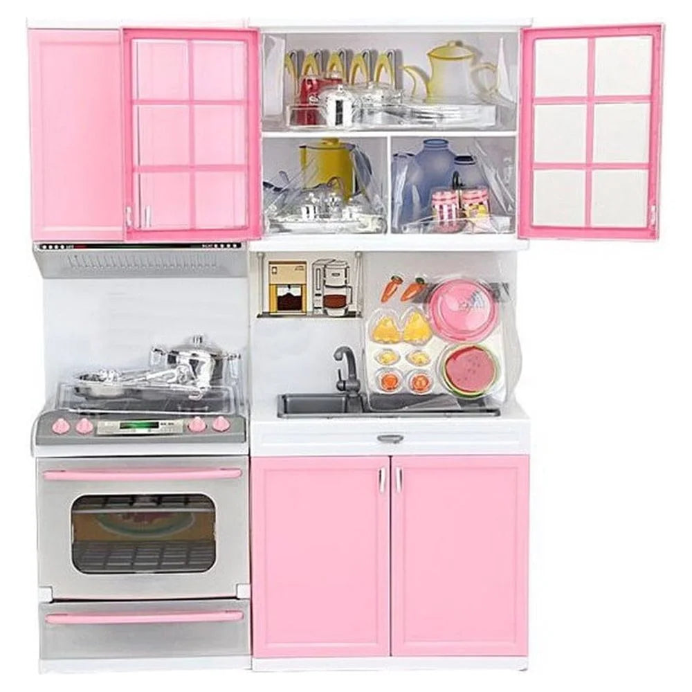 Mini Kids Kitchen Pretend Play Cooking Set with Stove O430