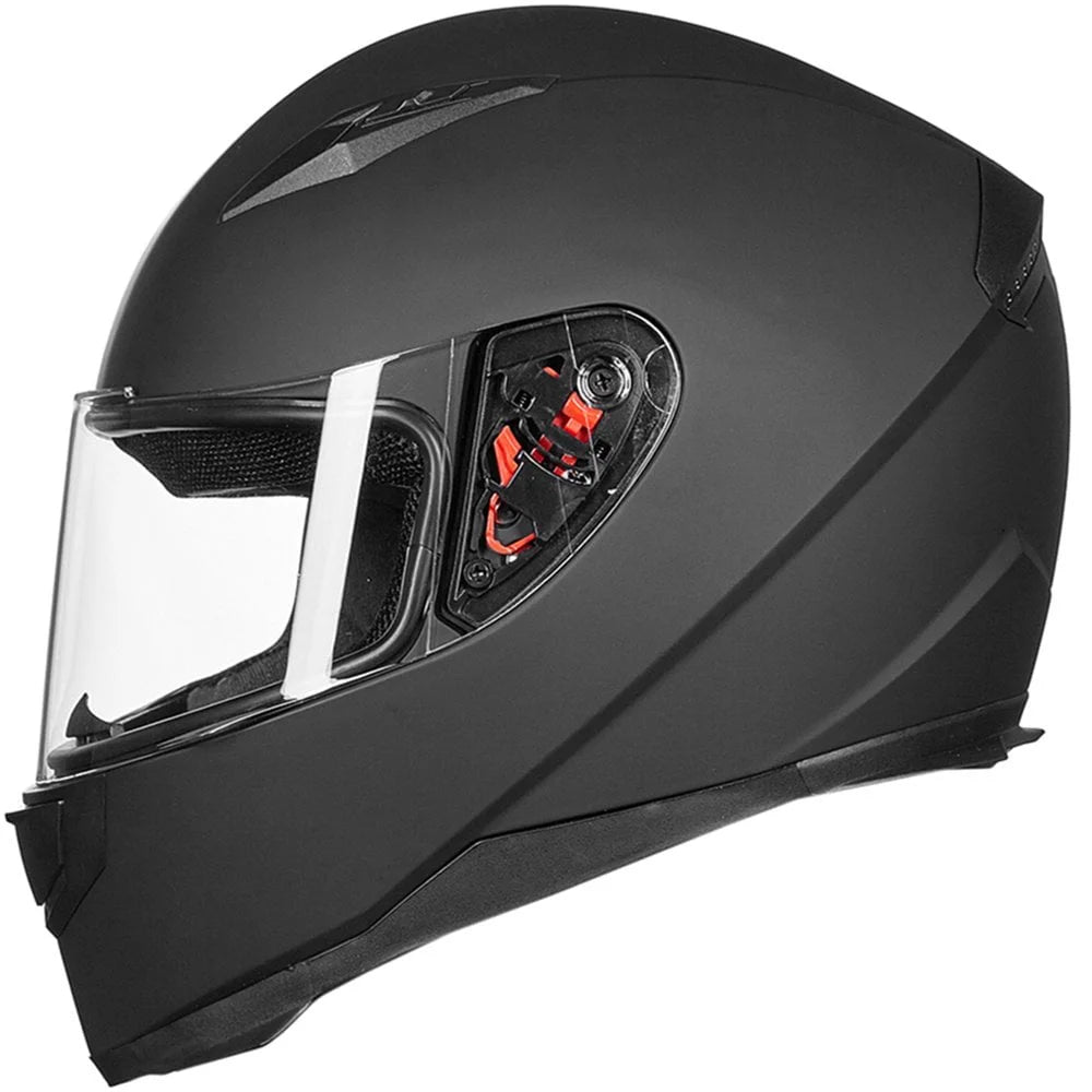 Motorcycle Full Face Helmet with Removable Neck Scarf I83562