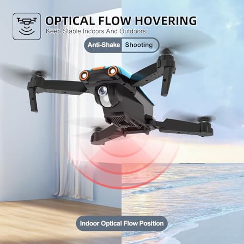 Drone with 4K Camera, Foldable FPV Quadcopter for Adults and Kids, 26 Mins Flight Time Y14058