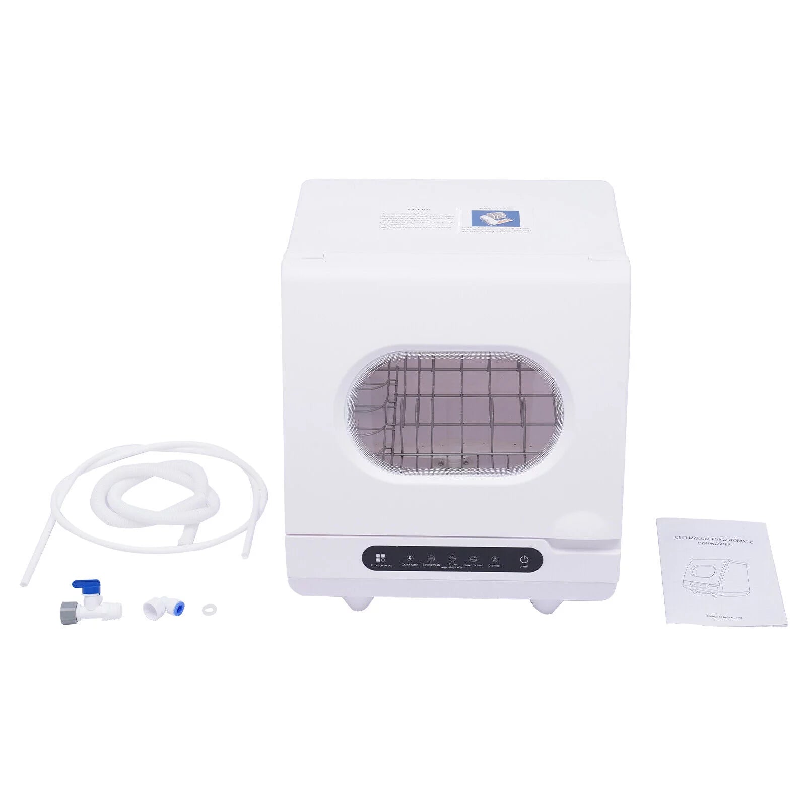 Portable Countertop Dishwasher, Compact 5 Programs Q383