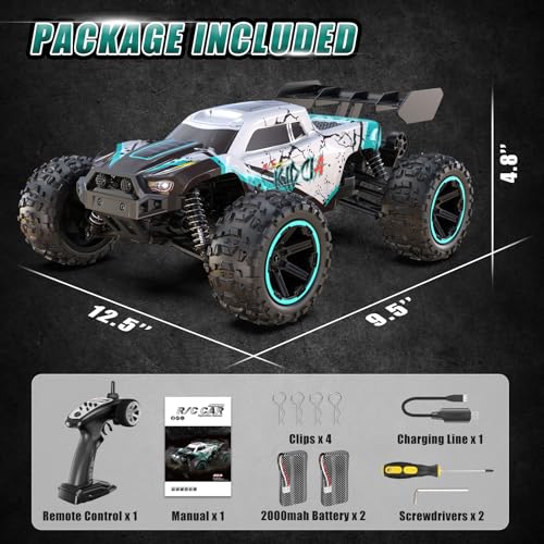 1/14 RC Car 4WD All Terrain Truck 60 Mins Runtime H34560