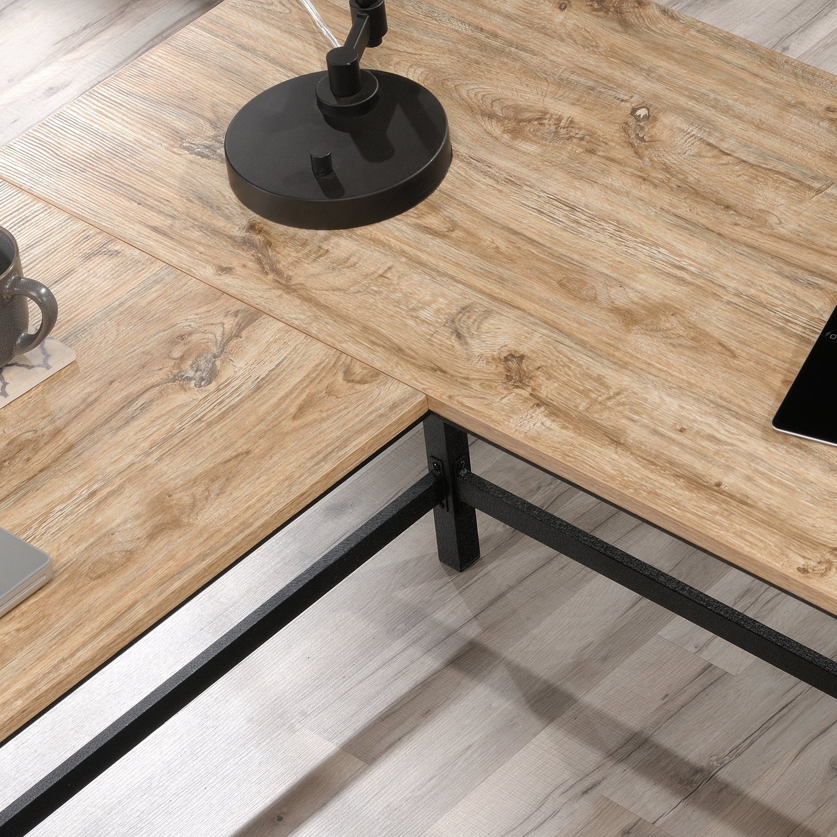L-Desk, Milled Mesquite Finish S533636