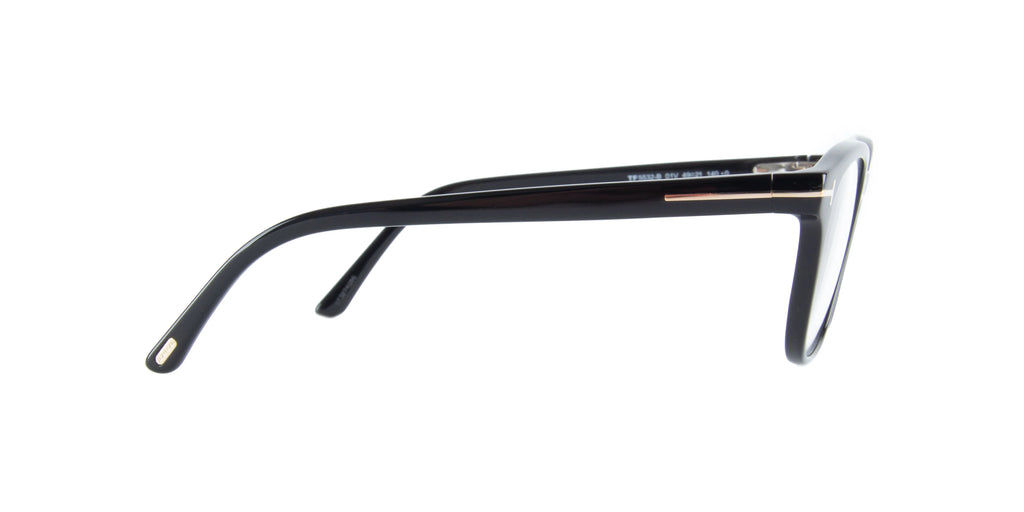 Black Blue Block Eyeglasses with Clip G5537