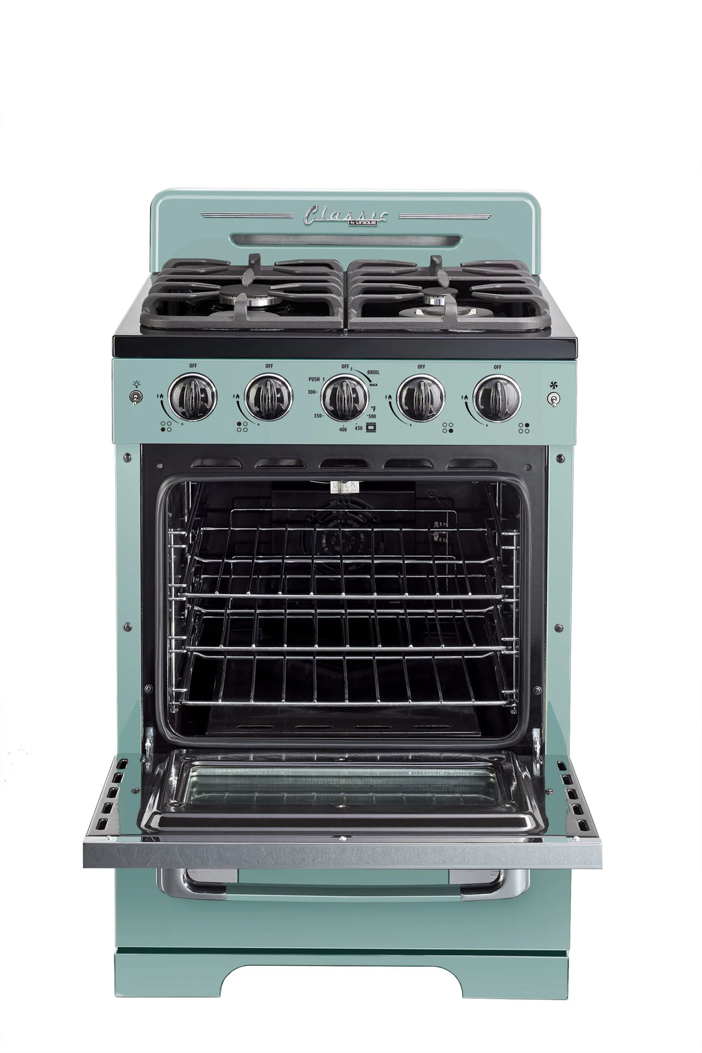 Retro 24" Freestanding Gas Range with Convection Oven J45081