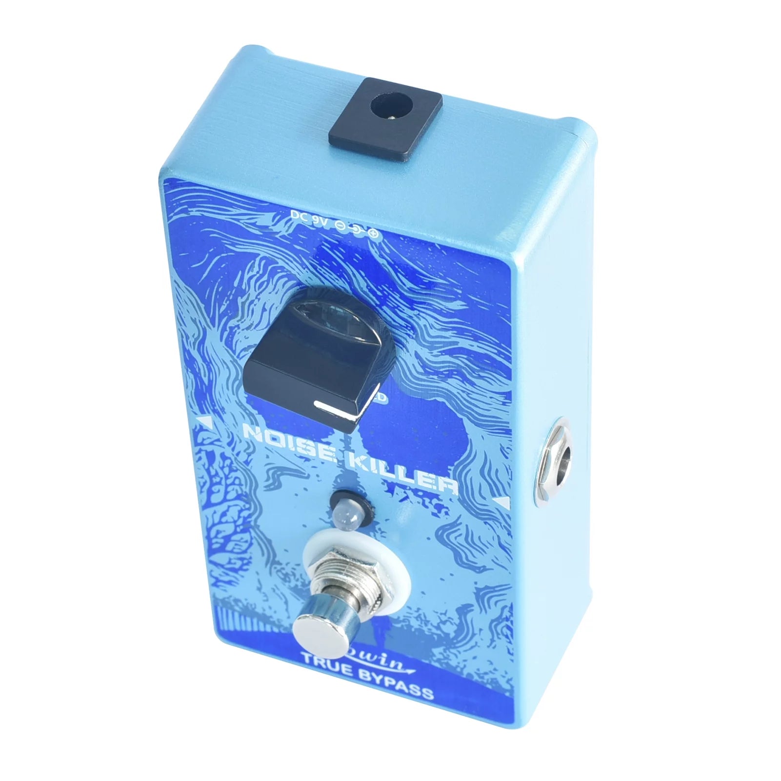降噪效果器 蓝色 带阈值控制旋钮 A630