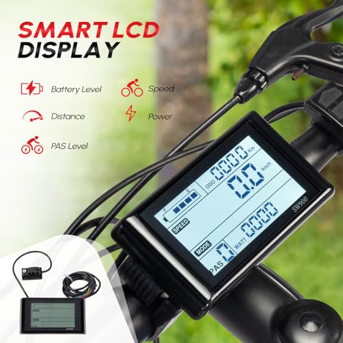 Electric Bike Conversion Kit 48V 1000W 26 Inch Fat Front Wheel C62985