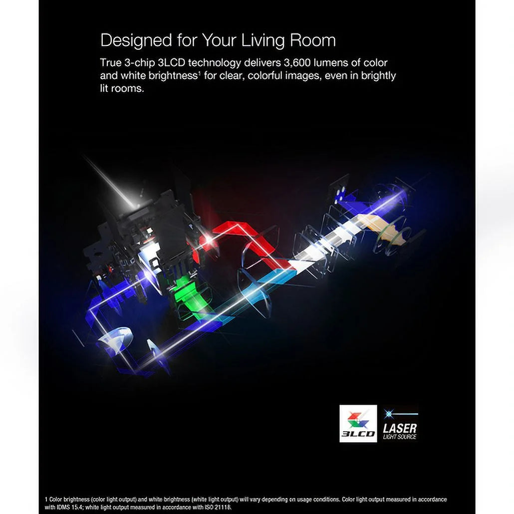 Smart Streaming Laser Projector - Black E769818