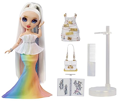 Rainbow 11" Fashion Doll and Playset with 2 Outfits and Accessories C751