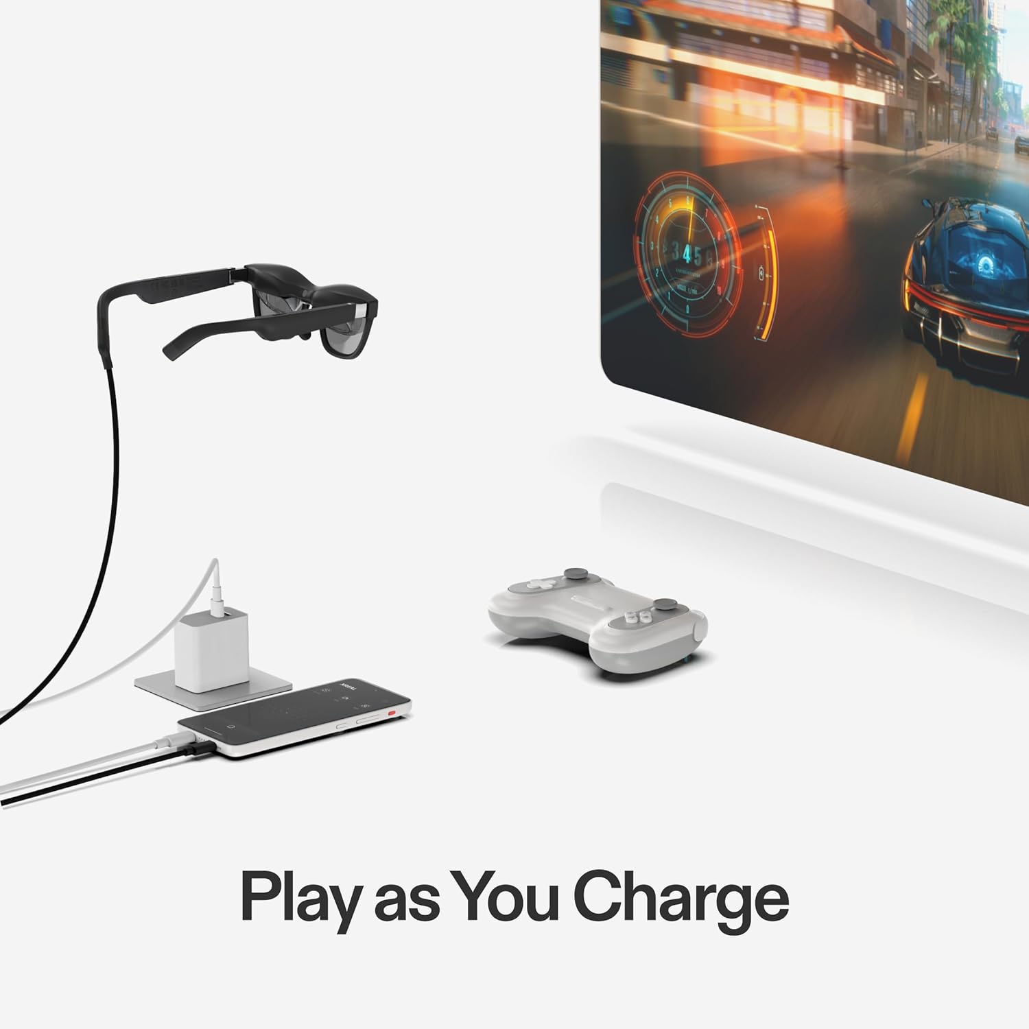 AR Glasses with Beam Pro, Supports Google Play Apps V29942