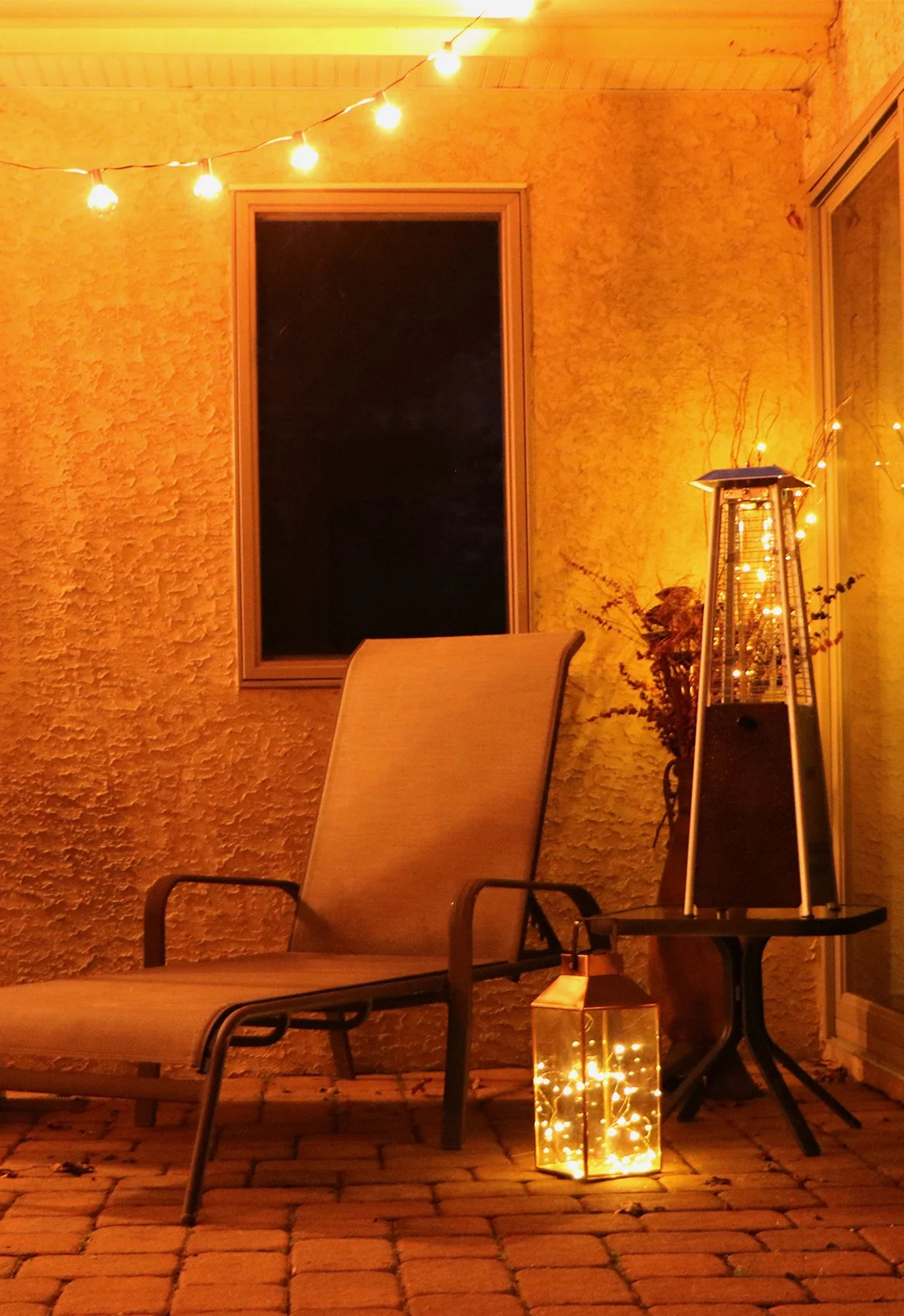 Mini Pyramid Tabletop Propane Patio Heater R490896