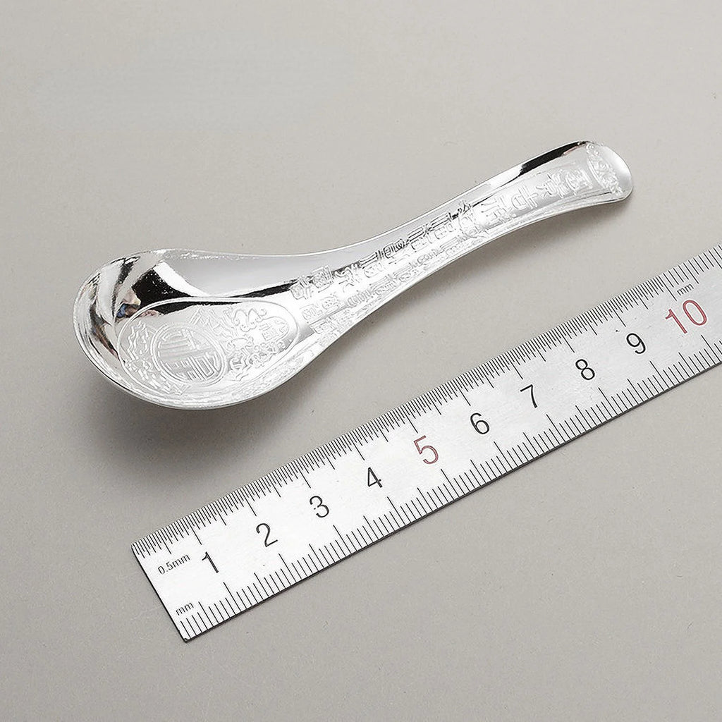 Sterling Silver Soup Spoon for Children and Adults L809