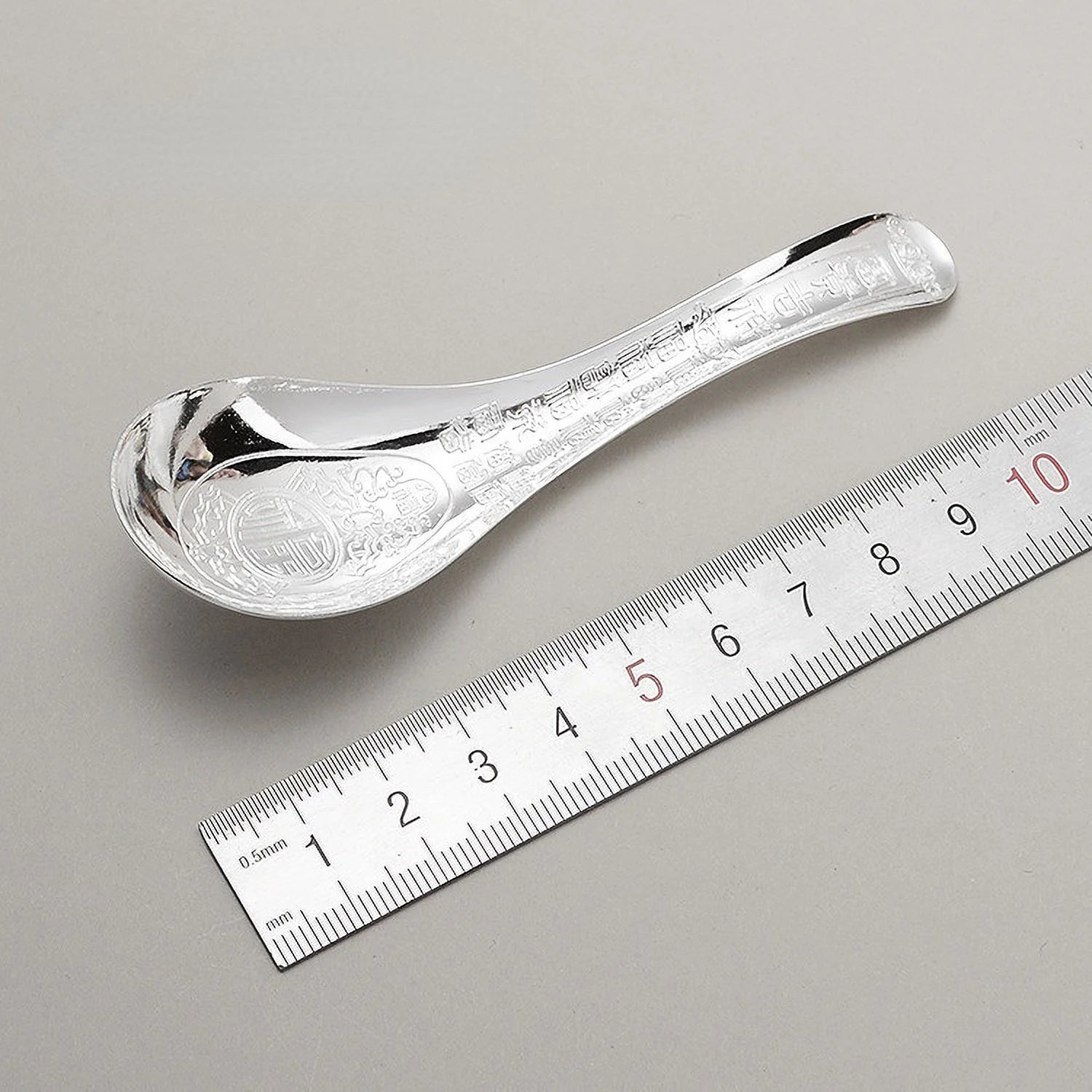 Sterling Silver Soup Spoon for Children and Adults L809
