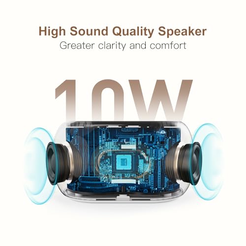 White Noise Sound Machine Alarm Clock with Bluetooth Speaker G270