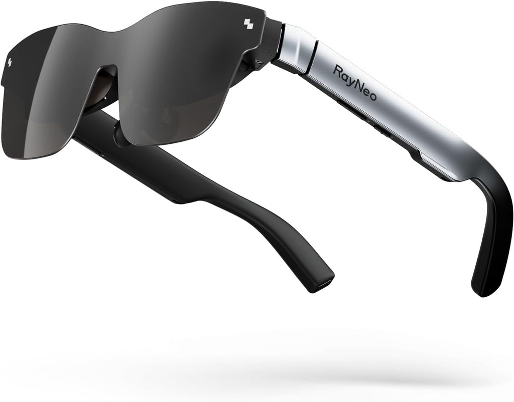 RAYNEO Air 2s XR Glasses - Smart Glasses with 201" Micro OLED, AR Glasses 120Hz 600nits Brightness with 4 speakers-2024 New model