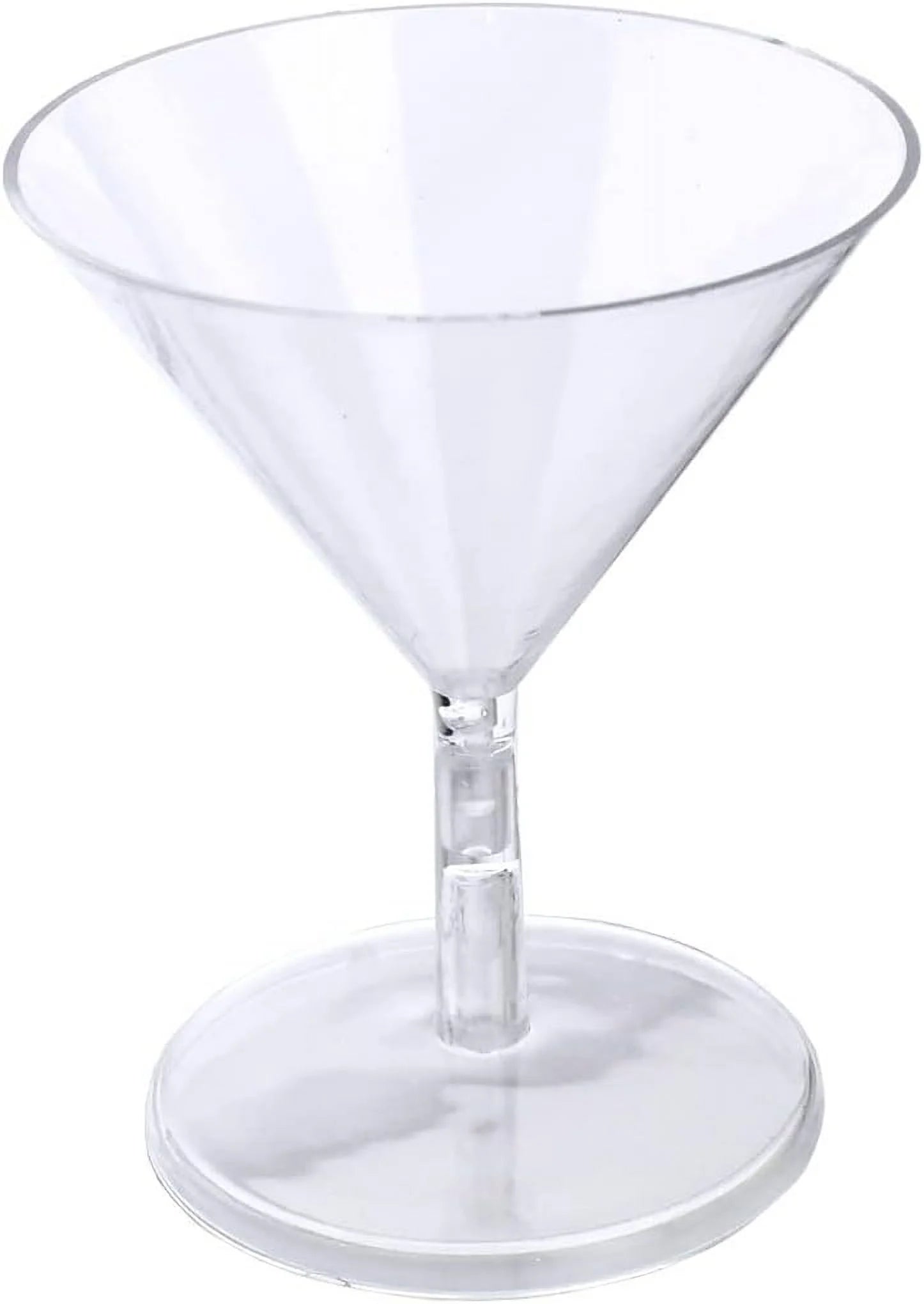 Plastic Martini Glasses, 3.5 Inch, 12 Count H9206