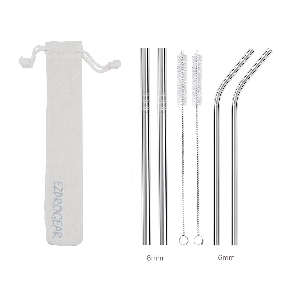 40 oz 2 Pack Stainless Steel Tumbler with Handle and Straws M52039