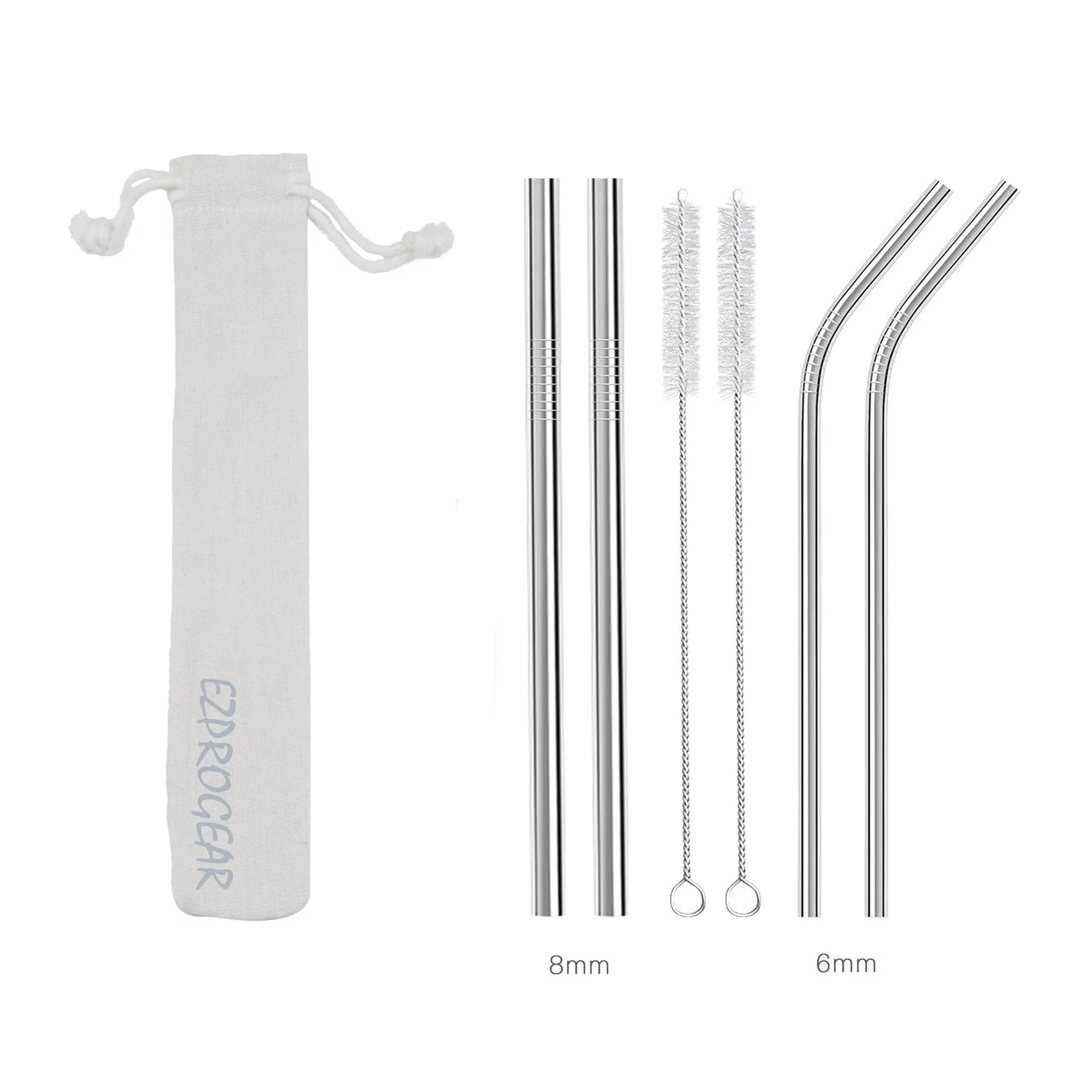 40 oz 2 Pack Stainless Steel Tumbler with Handle and Straws M52039