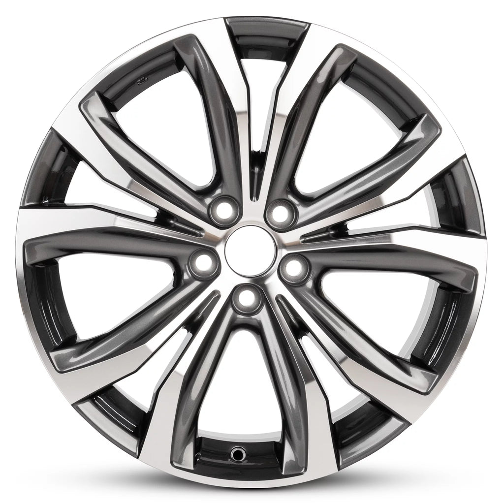 For 2016-2022 Lexus RX350 20 Inch Machined Face with Painted Inlay Charcoal Rim - OE Direct Replacement - Road Ready Car Wheel