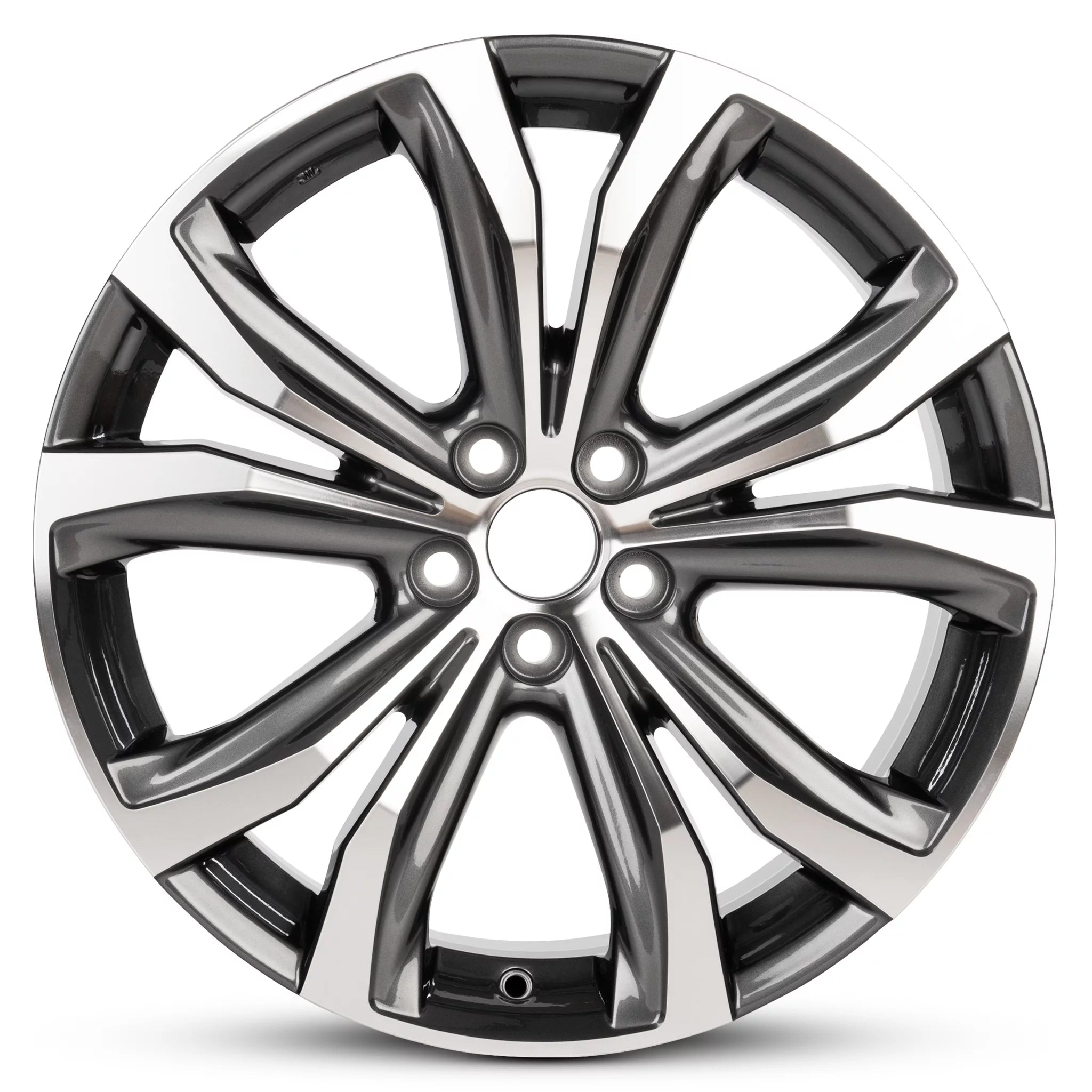 For 2016-2022 Lexus RX350 20 Inch Machined Face with Painted Inlay Charcoal Rim - OE Direct Replacement - Road Ready Car Wheel