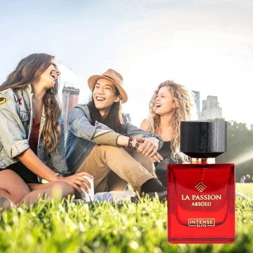 Eau de Parfum for Men 100ml, Warming & Long-lasting Musk & Amber Scent V6298