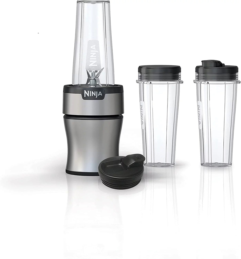 BN301 Nutri-Blender Plus Compact Personal Blender, 900-Peak-Watt Motor, Silver