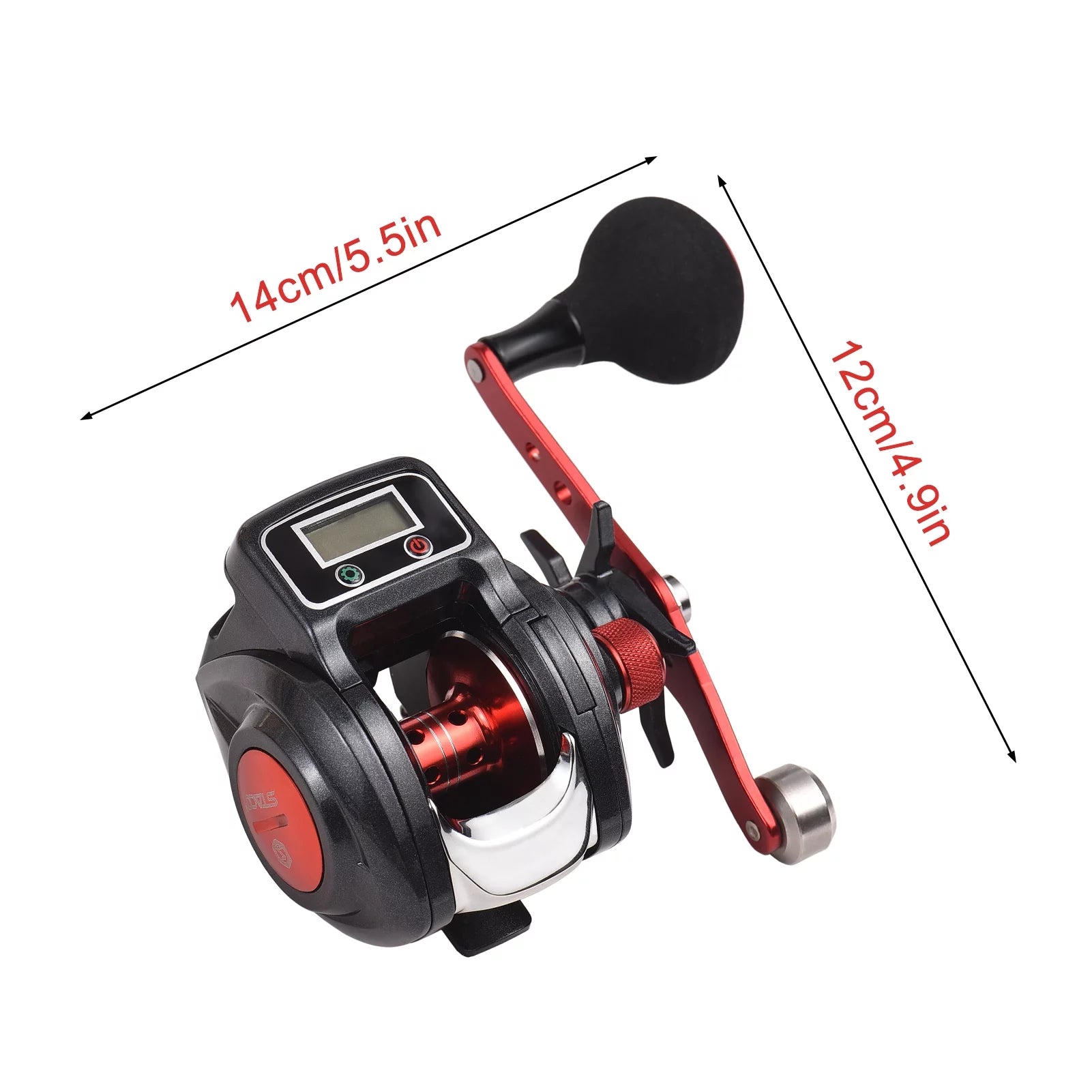 Line Counter Fishing Reel 16+1 Bearings Left/Right U829