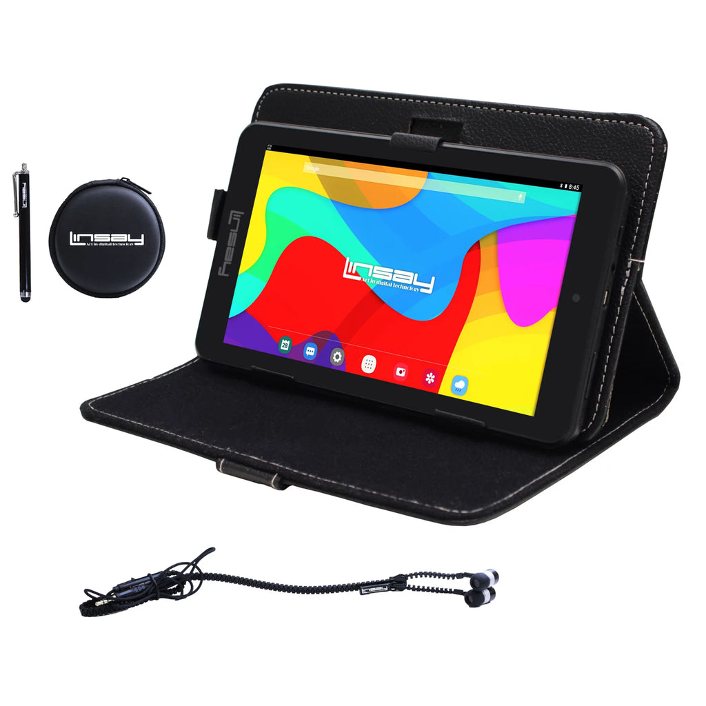 7" Android 12 Tablet with Case, Earphones and Stylus P350687