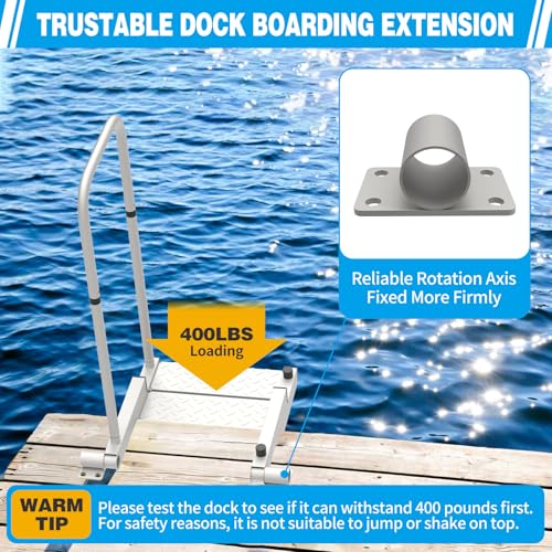 Boat Boarding Platform and Dock Extension for Boat Lifts L10189