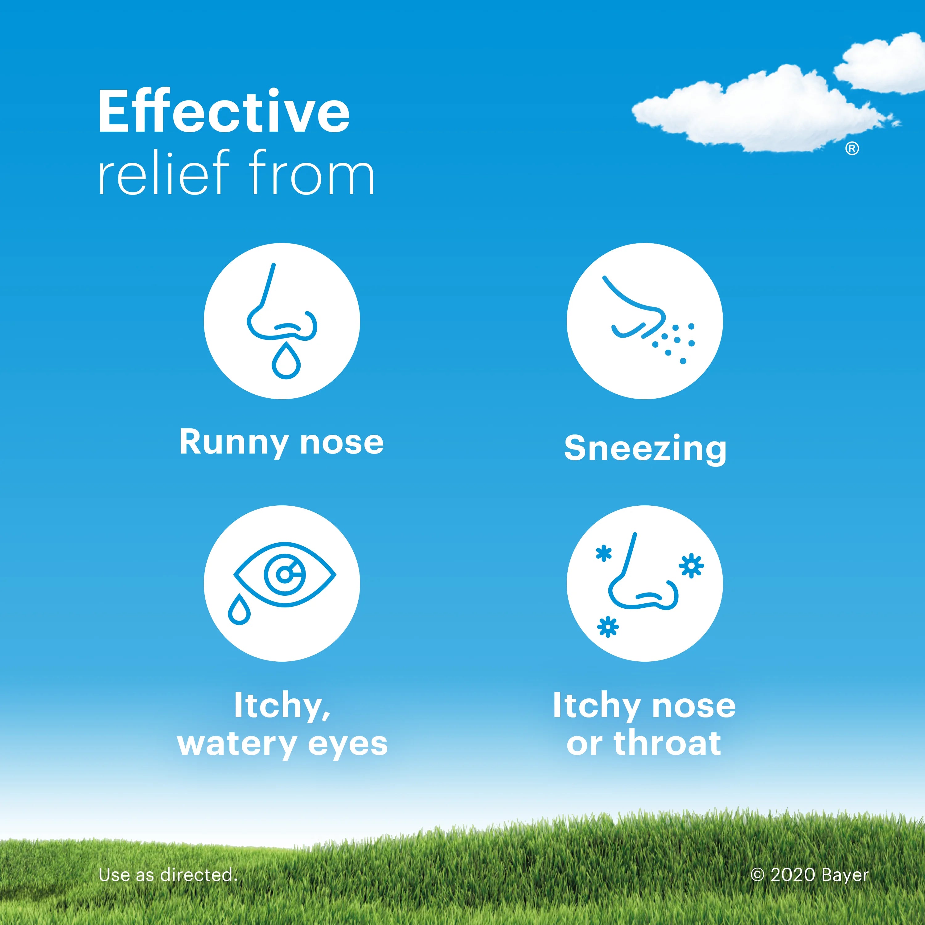 Non-Drowsy Allergy Relief Tablets, 10 mg, 85 Count D827720