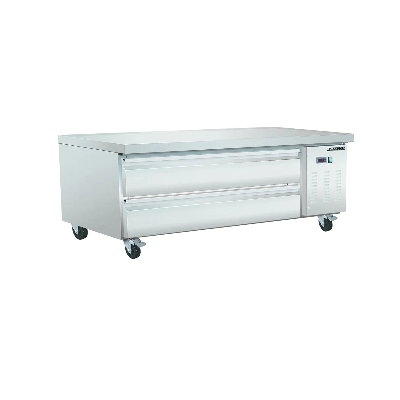 Two-Drawer Refrigerated Chef Base, 62"W, Stainless Steel M6885