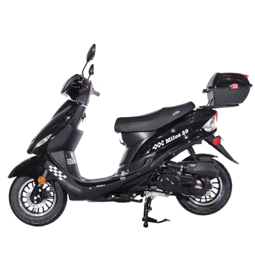 Moped with 10" Aluminum Wheels, Electric/Kick Start P87471