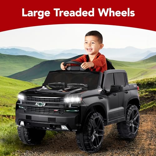 12V Ride On Truck for Kids with Remote Control, Bluetooth, LED Lights U7979