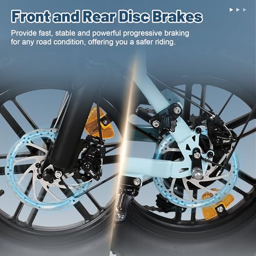 Electric Bike for Adults, 16" Fat Tire, 500W Motor, 20MPH W5814