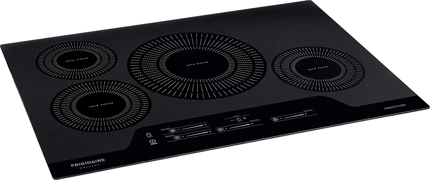 30 Inch Induction Cooktop with 4 Elements, Black H35748