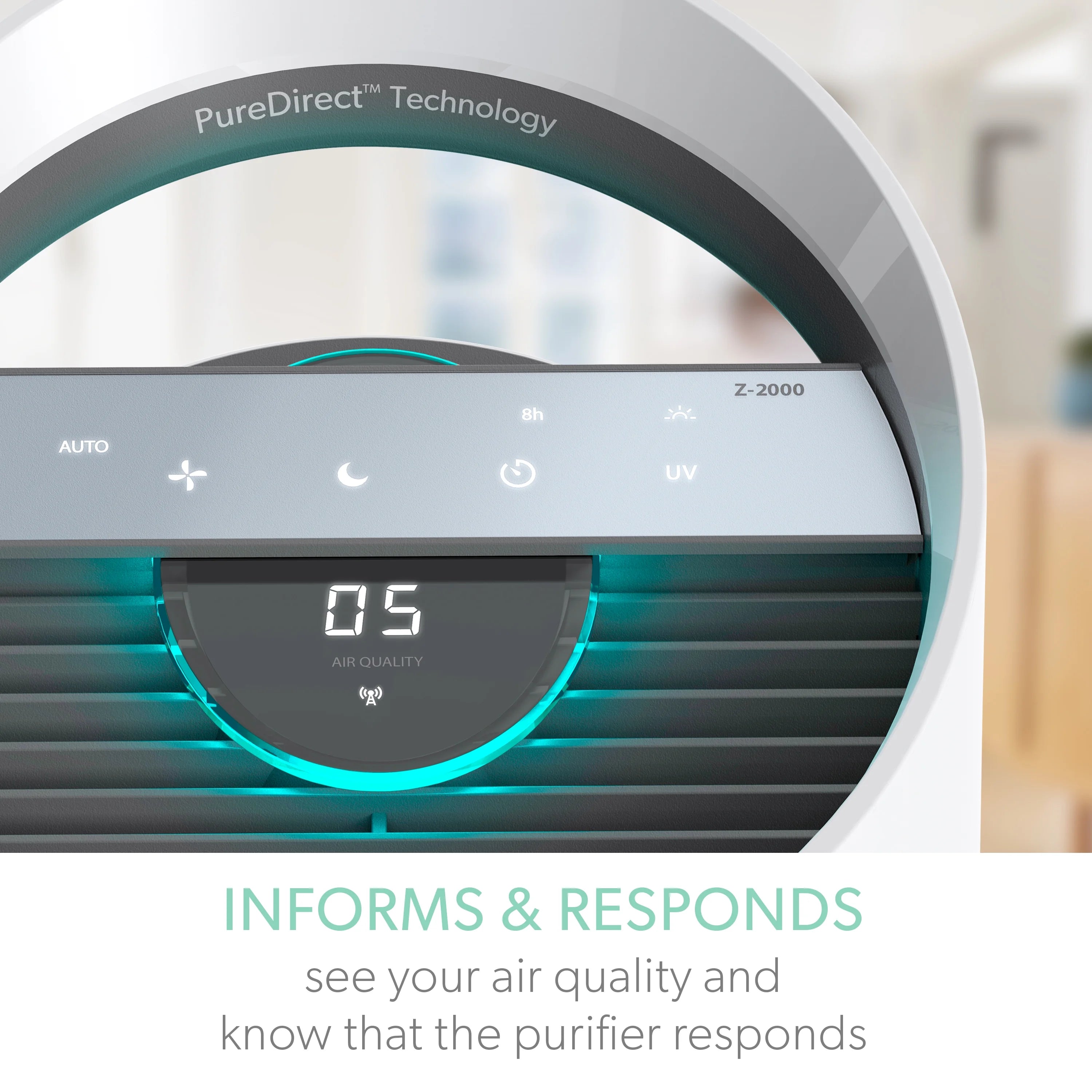 Air Purifier with Air Quality Monitor A721