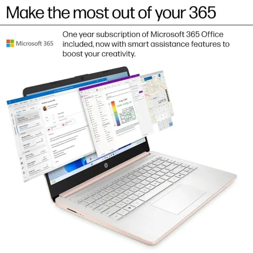 14 Ultrabook Intel 4-Core N150 32GB RAM 1.6TB Storage Wi-Fi 6 12 Hr Battery Lavender Win 11 C708386