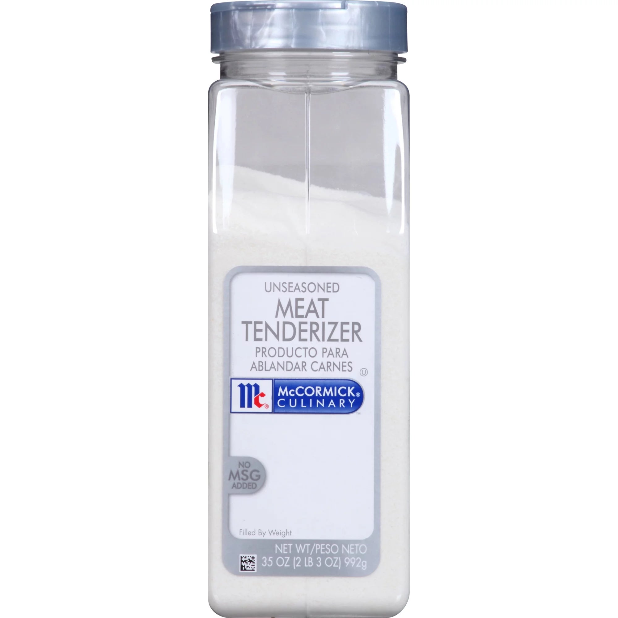 McCormick Culinary Kosher Unseasoned Meat Tenderizer, 35 oz Bottle