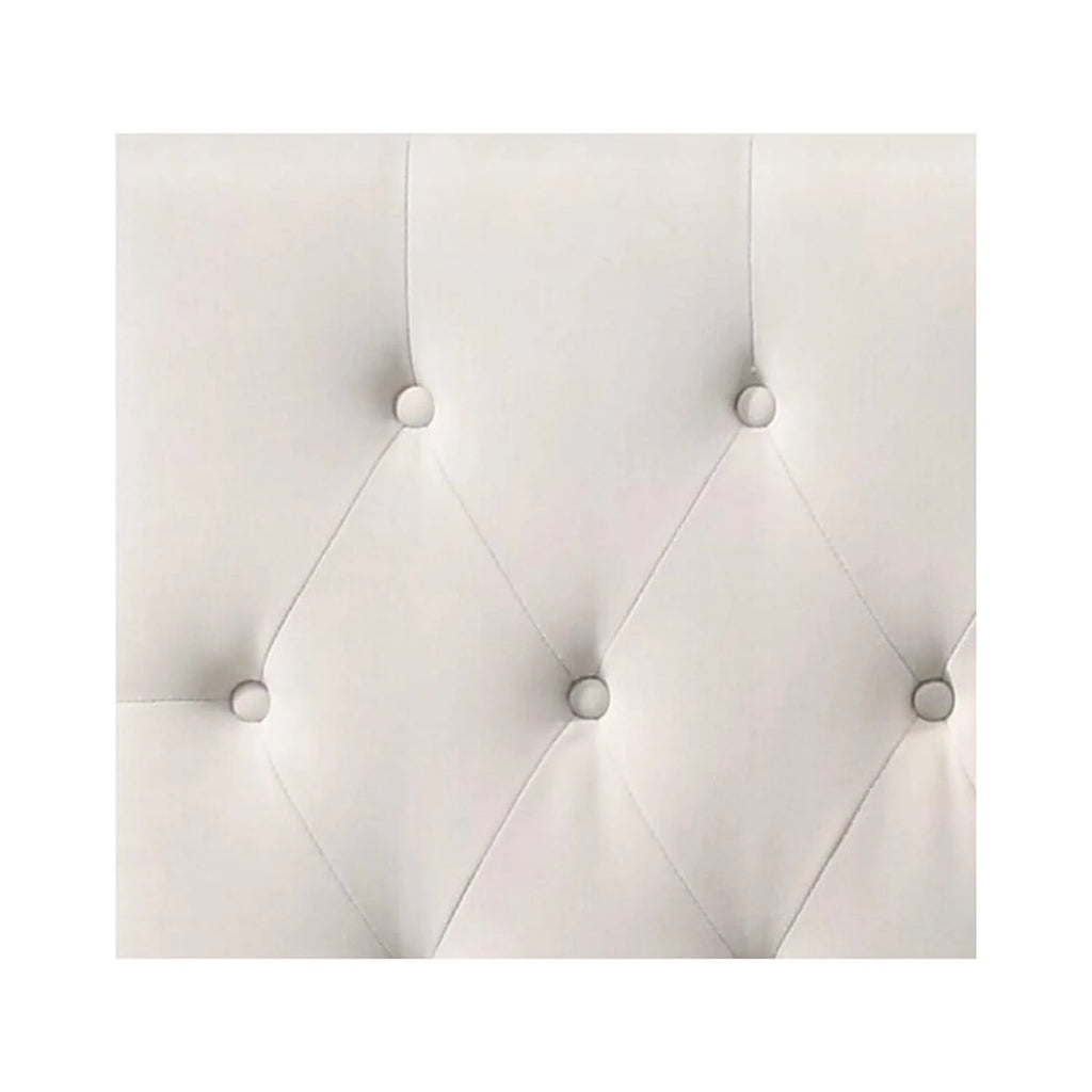Linen Bed with USB Power Connection, Beige - Twin Size M2522