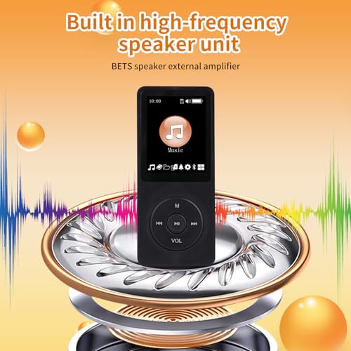 128GB Bluetooth MP3 Player with Speaker, Voice Recorder, Earphones R74070