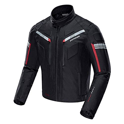 Motorcycle Jacket Waterproof Windproof Armoured for Men F734