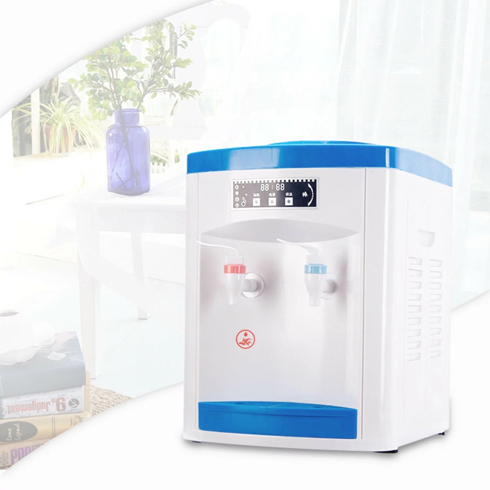 Cold/Hot Desktop Water Dispenser, Top Loading Drinking Machine B268